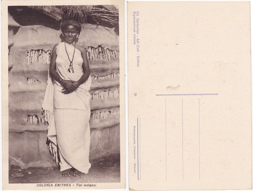Colonia eritrea tipi - eritrea,