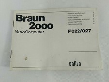 Braun 2000 Vario Computer
