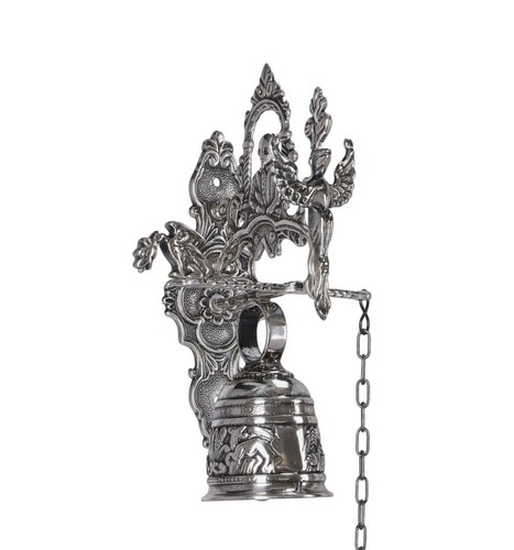 Campana ottone cromato - ottone,