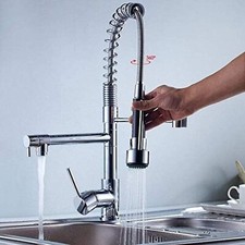 Rubinetto da cucina con doccetta flessibile e 2^ rubinetto