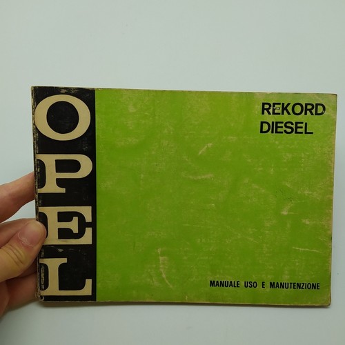 Libretto uso manutenzione opel - libretto,