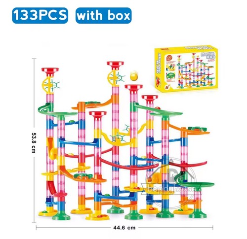 Marble run race track blocchi - race,