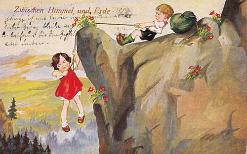 Cartolina illustrazione - c1,