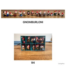 GNOMBURLONI sorpresine kinder serie completa lotto