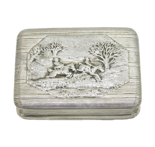Snuff box scena - , volpe