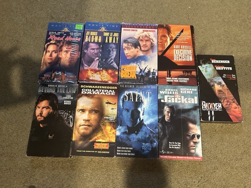 Action vhs lot - action,