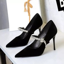 Decolte nere tacco con - 10, cm