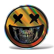 Sticker Olografico Fluo SMILE