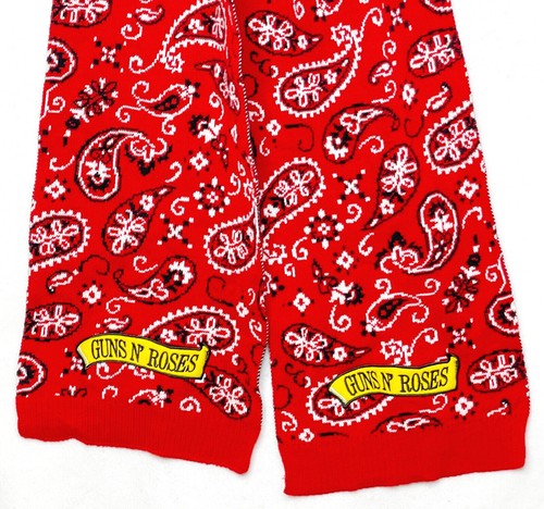 Sciarpa guns roses - roses, rosso