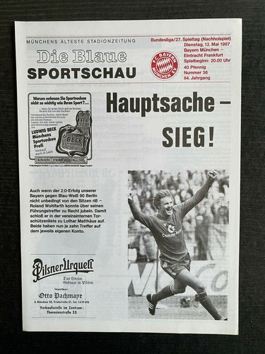 Bayern monaco - 86/87,