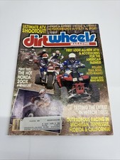 Dirt Wheels Magazine Vintage July 1987 Ultimate ATV Shootout
