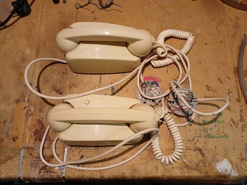 Coppia citofoni vintage - coppia,