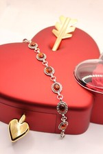 BRACCIALE ARGENTO AMBRA