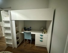 letto soppalco Ikea Smastad