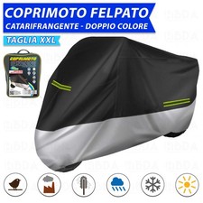 TELO COPRIMOTO COPRIMOTO CATARIFRANGENTE FELPATO IMPERMEABILE (XXL) DOUBLE COLOR