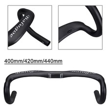 Manubrio drop bar bici strada EC90 31,8*400/420/440MM fibra di carbonio