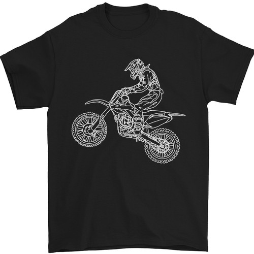 Motocross linea disegno dirt - linea,