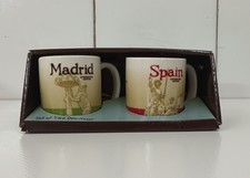 Starbucks Coffee Spain Madrid Demitasse cup 3 Fl/oz Mug City Series 2011
