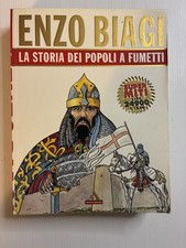 La storia dei popoli a fumetti Enzo Biagi Mondadori Ottime condizioni