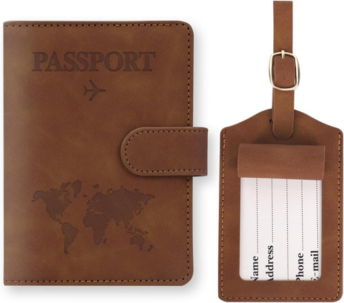 Porta passaporto etichetta - e,