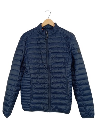 Indigo giacca trapuntata uomo