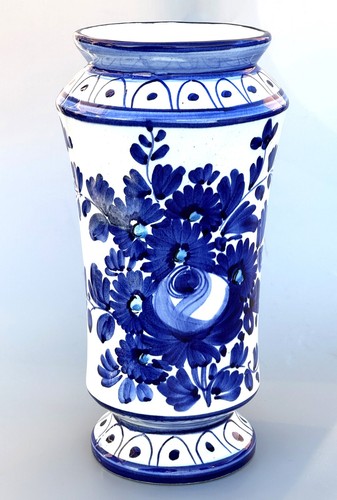 Vaso stile delft ceramica - vaso,