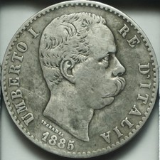 ITALIE - 2 LIRE UMBERTO Ier