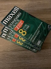 3 nastri VHS Maxell vintage