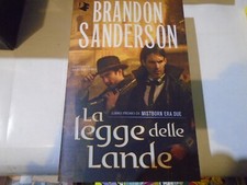 LIBRO LA LEGGE DELLE LANDE DI BRANDON SANDERSON ,A META' PREZZO