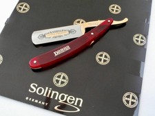 Rasoio DORKO 7/8" placcato oro
