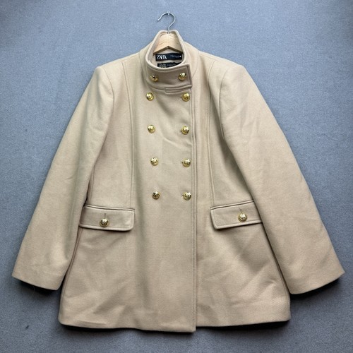 Zara cappotto manteco beige - manteco, xl
