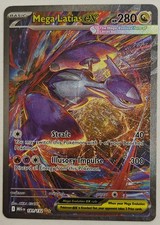 Pokemon card Mega Latias EX 181/132 Alternative Art - Mega evolution - ENG NM