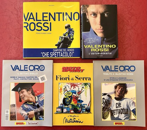 Lotto libri valentino rossi - lotto,