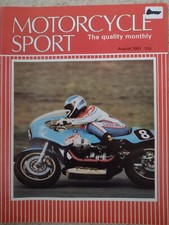 Motorcycle Sport August 1983