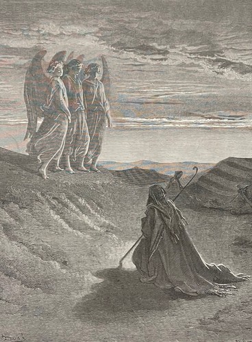 Abraham riceve visita di - riceve,
