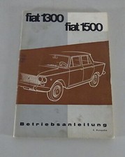 Manuale / Guida Fiat 1300 /