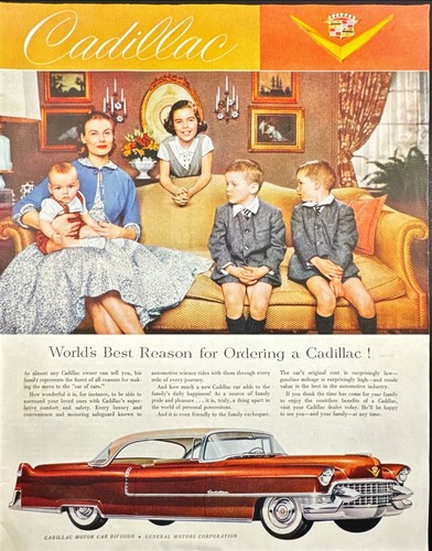Pubblicità cadillac famiglia - pubblicità,