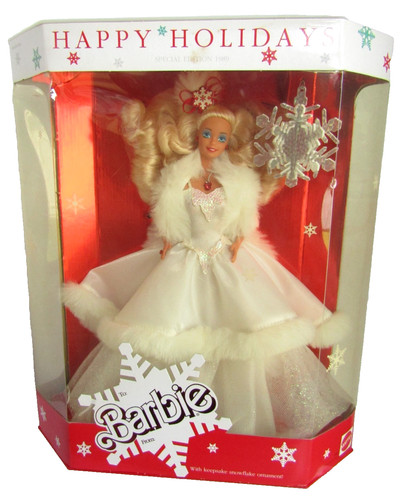 Barbie bambola natale 1989 - di,