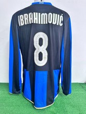 MAGLIA INTER IBRAHIMOVIC MATCH WORN INDOSSATA SHIRT CAMISETA COA 2008/2009