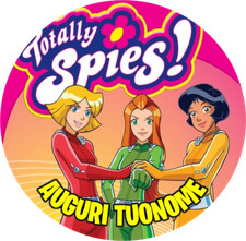 Cialda TOTALLY SPIES! con NOME
