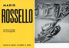 ROSSELLO, Mario. Galleria del Naviglio, 1962