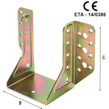 Supporto per travi aperto
