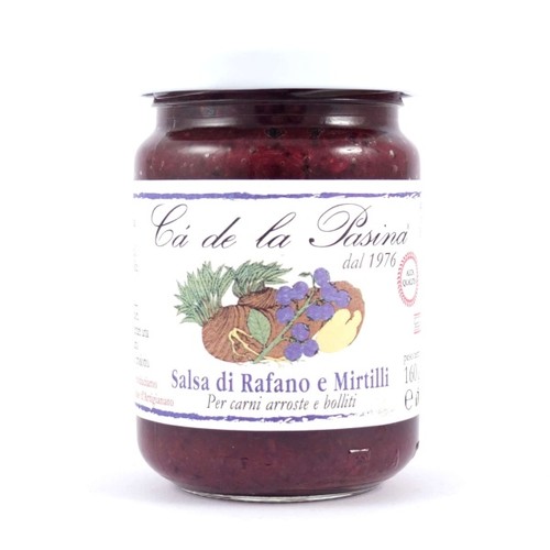 Salsa rafano mirtilli - di,