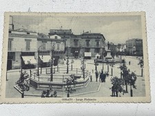Cartolina Corato Largo Plebiscito  F.P Viaggiata 1915