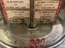 SEEBURG JUKEBOX WALLBOX 200