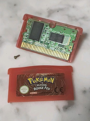 Videojuego pokémon rouge feu - pokÉmon,
