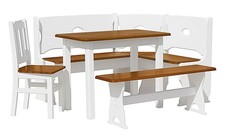 Gruppo da pranzo set panca ad