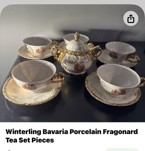 Set tè vintage - set, da