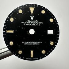 Rolex Explorer 2 II dial Tropical 16570 16550 black vintage