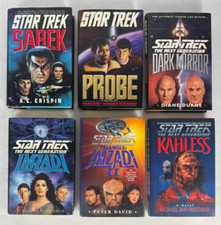 Star Trek Hardcover Book Lot